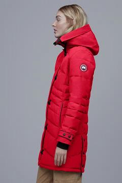 Chamarras Canada Goose Mujer México - Lorette Abrigos Rojos RF4807359